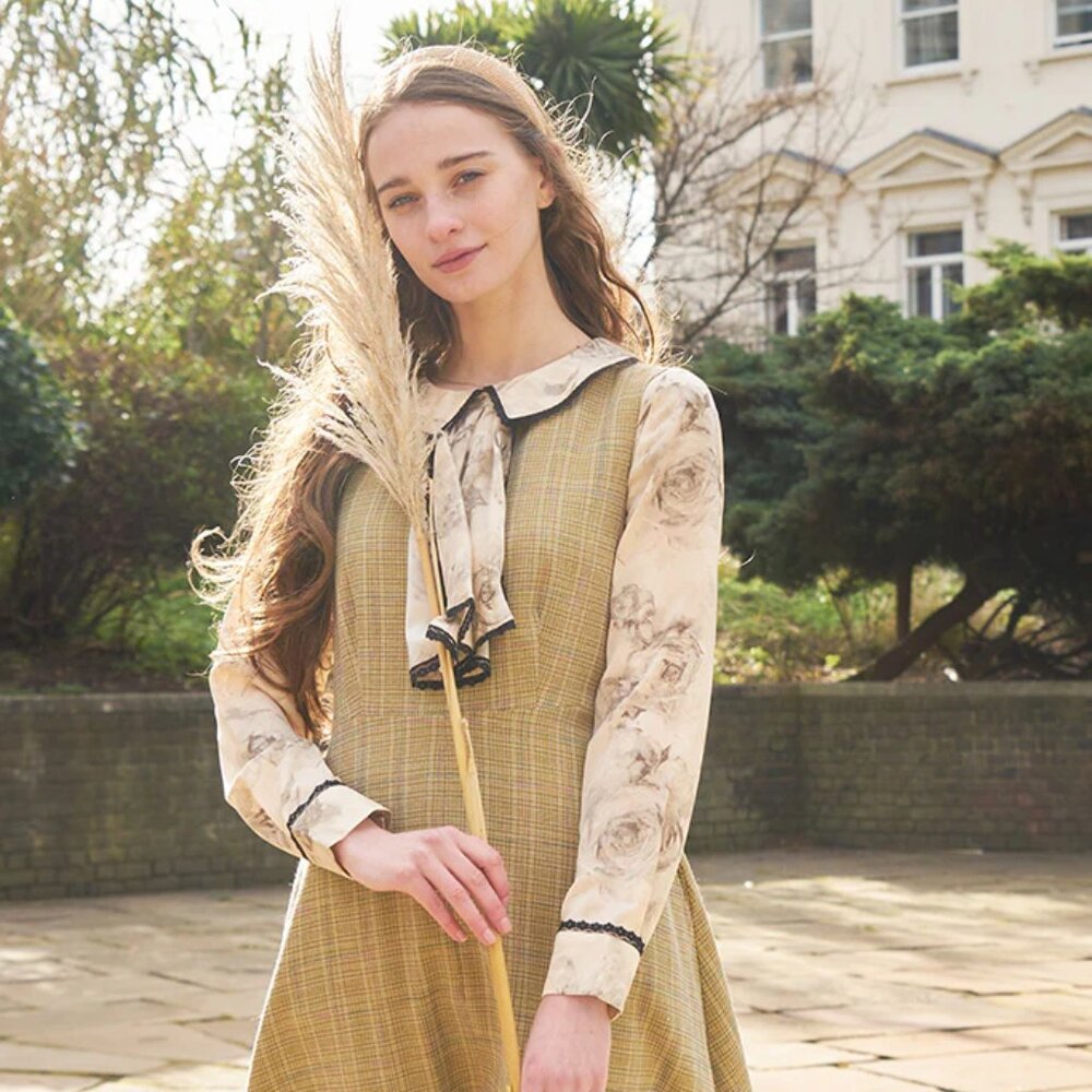Miss Patina Dundee Pinafore Dress